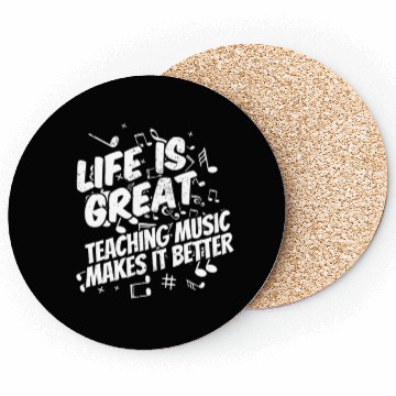 Discover Music Teacher Coasters