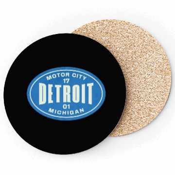 Discover Detroit Michigan Coasters