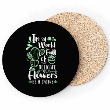 Discover Spike Desert Garden Gardener Coasters