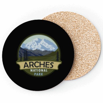 Discover Cool Vintage Retro Arches National Park Mountain Coasters