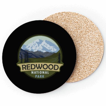 Discover Cool Vintage Retro Redwood National Park Mountain Coasters