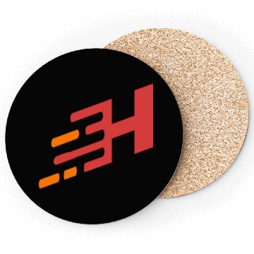 Discover MOTION LETTER "H" LOGO TYPOGRAPHY Coasters