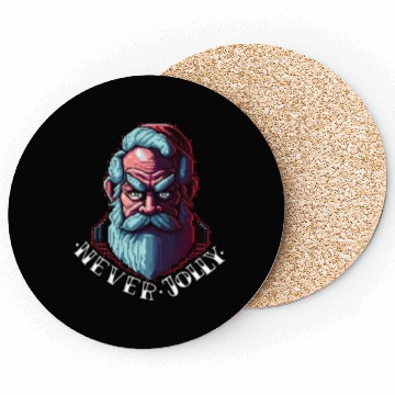 Discover Grumpy Santa Coasters