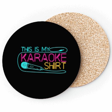 Discover Karaoke Singer 80s Retro This Is Coasters
