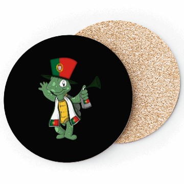 Discover Portuguese Fan Turtle Coasters