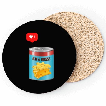 Discover Mac and Cheese lover Coasters