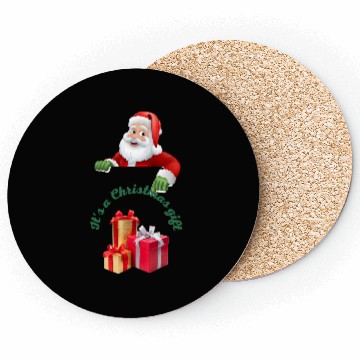 Discover I Heart Santa Coasters