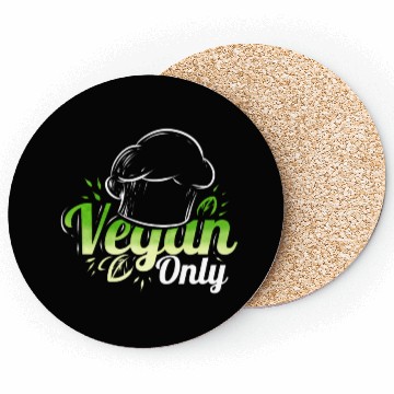 Discover Chefs Hat Cooking Only Veggies For Vegetarian And Coasters