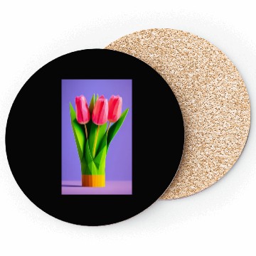Discover Tulips Coasters