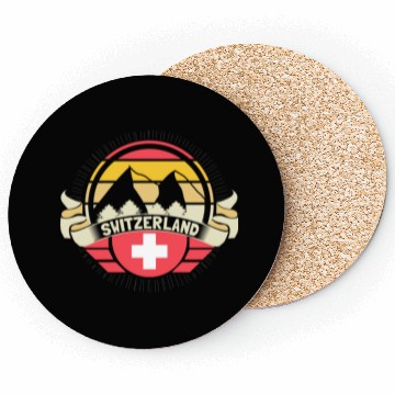Discover Switzerland Matterhorn Origin Gift Idea Coasters