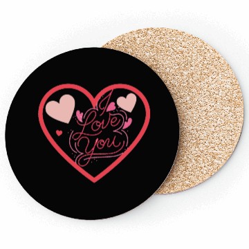 Discover I love you Coasters