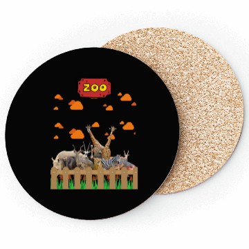 Discover The zoo Coasters design