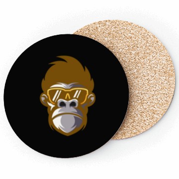 Discover monkey face Coasters
