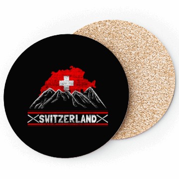 Discover Switzerland Swiss Origin Gift Coasters