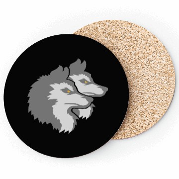 Discover Team Logo Wolf Pack Coasters