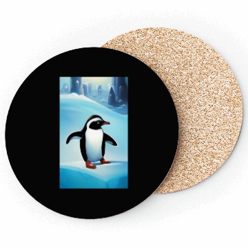 Discover Penguin on ice Coasters