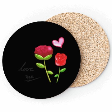 Discover two flowers nature plants flower Coasters