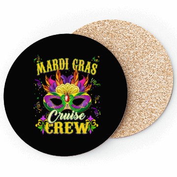 Discover Cool Mardi Gras Cruise Crew Coasters
