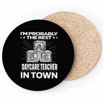 Discover Daycare Teacher Funny Coasters