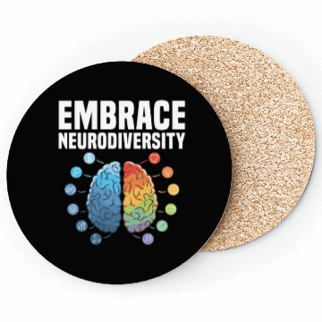Discover Embrace Neurodiversity Coasters