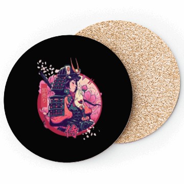 Discover anime samurai Coasters