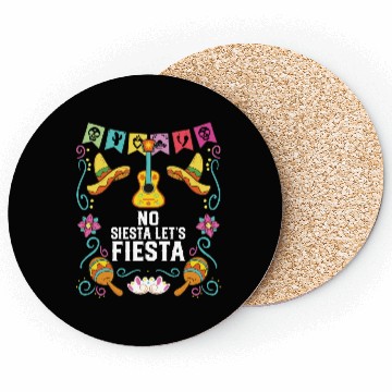 Discover No Siesta Let's Fiesta Cinco De Mayo Mexican Coasters