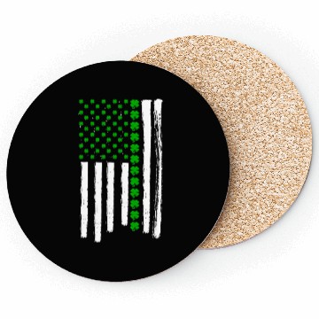 Discover Irish American Flag St Patricks Day Coasters