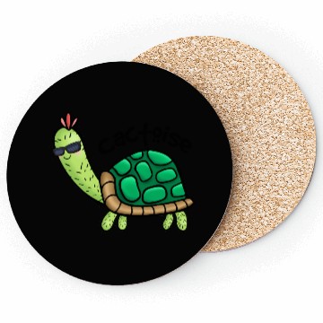 Discover Cool Tortoise Mixed Cactus Cactoise Coasters