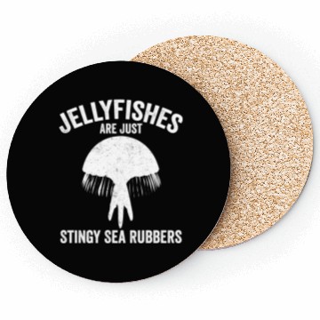 Discover Funny Jellyfish Are Just Stingy Sea Rubbers Coasters