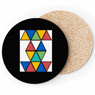 Discover Abstract triangle Coasters