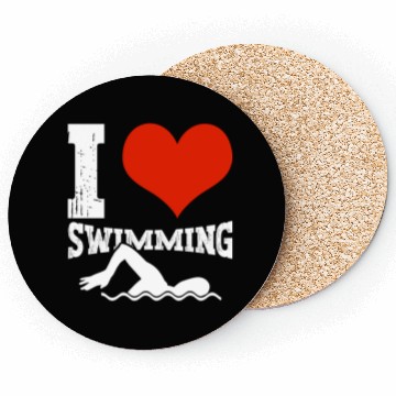Discover I Love Swimming Swimmer Swim Coasters