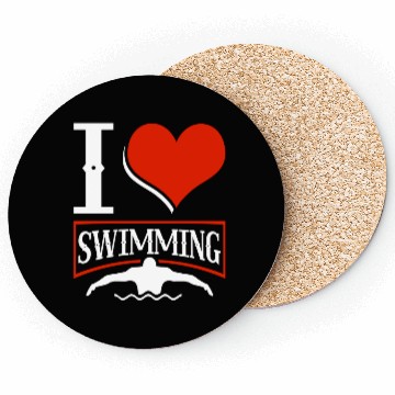 Discover I Love Swimming Swimmer Swim Coasters