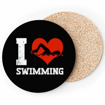 Discover I Love Swimming Swimmer Swim Coasters