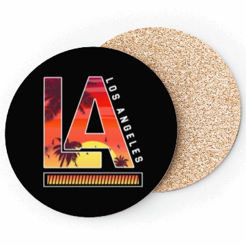 Discover Los Angeles LA California Gift Coasters