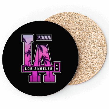 Discover Los Angeles LA California Gift Coasters