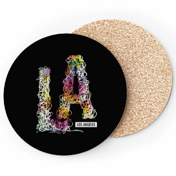 Discover Los Angeles LA California Gift Coasters
