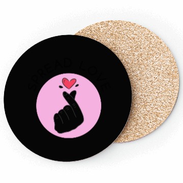 Discover Korean heart symbol - Spread Love Intention Series Coasters