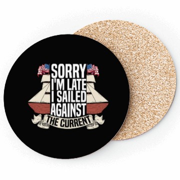 Discover Columbus Day 1492 Coasters