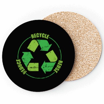 Discover Recycle Nature Environment Planet Earth Coasters