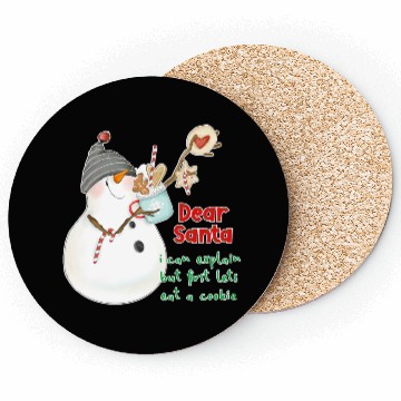 Discover Dear Santa I can explain Coasters