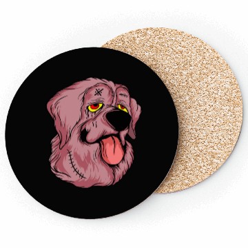 Discover Scary Brown Dog Owners Pet Lover Gift Ideas Coasters
