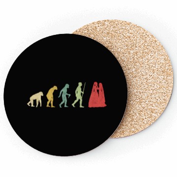 Discover Lesbian Couple Romantic Wedding Wife Evolution Coasters