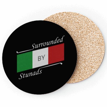 Discover Surrounded by stunads Italy Flag Design Coasters