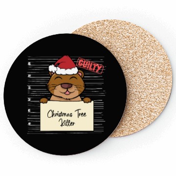 Discover Sea otter christmas funny prison Coasters