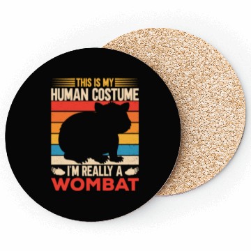 Discover Combat Wombat For A Wombats Lover Coasters