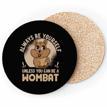 Discover Native Australian Animal Lovers Cute Wombat Coasters