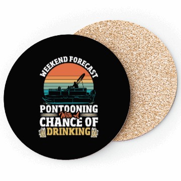 Discover Weekend Forecast Pontooning Boat Pontoon Boating Coasters