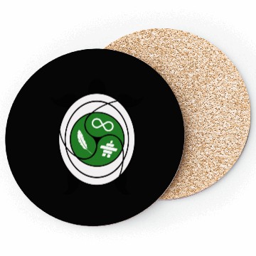 Discover Turtle symbol for indigenous people of Canada Coasters