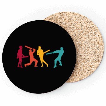 Discover Cricket Retro Vintage Coasters