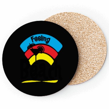 Discover Feeling A LiL Salty with Summer Clothes Coasters